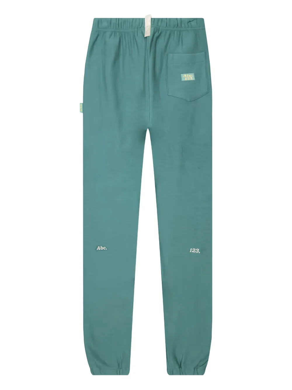 Advisory Board Crystals logo-patch cuffed track pants Groen