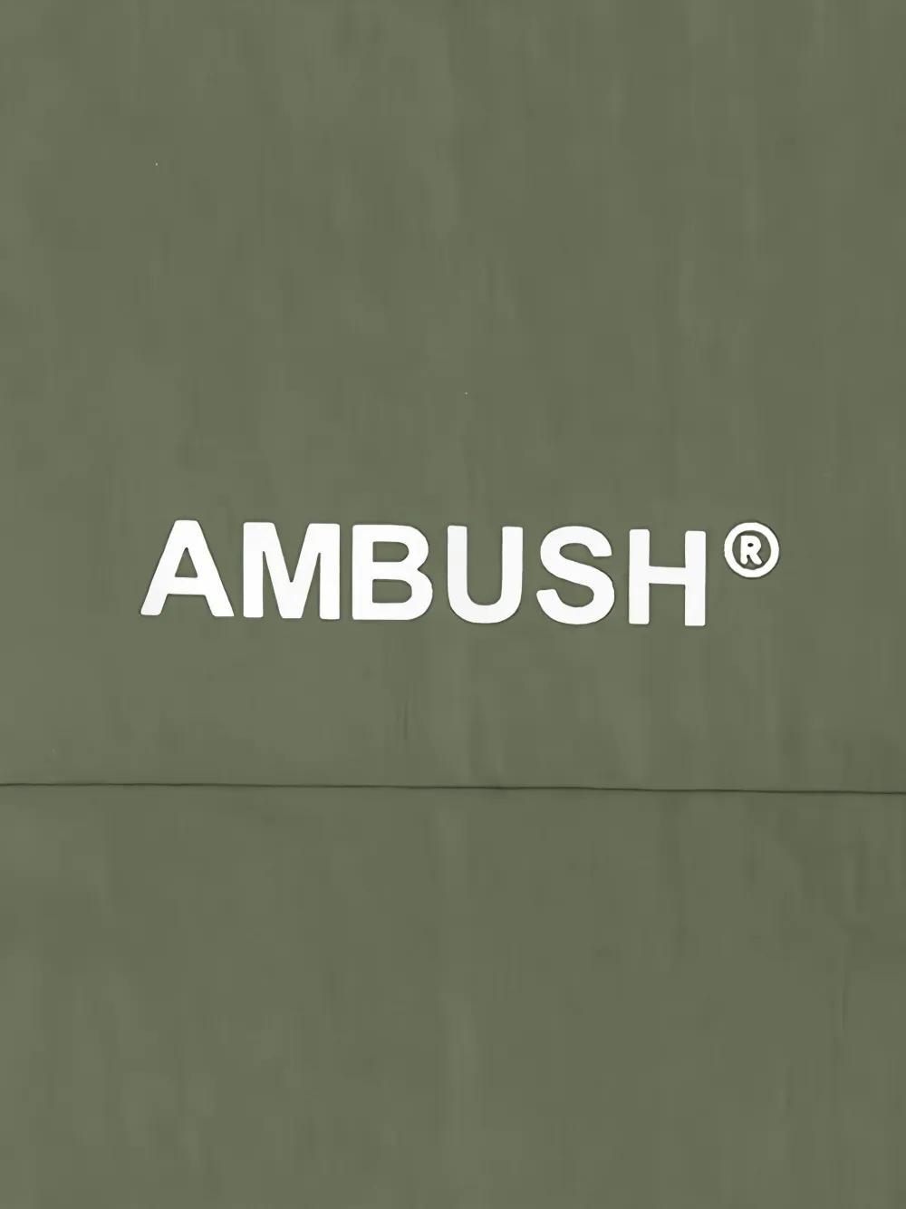 Ambush Zip-up Jacket In Green