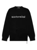 Mastermind Japan skull intarsia-knit sweater - Black