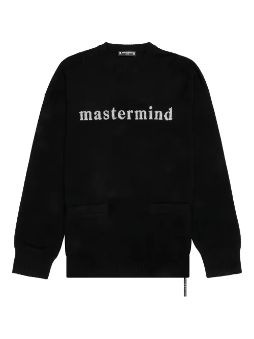 Pull en maille intarsia - Mastermind Japan - Modalova