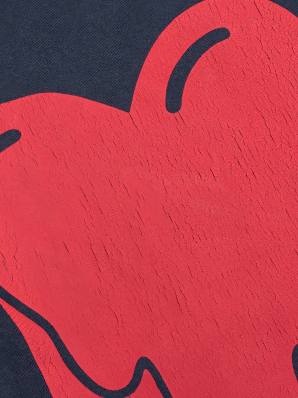 Emotionally Unavailable melting-heart Logo T-shirt | Blue | FARFETCH