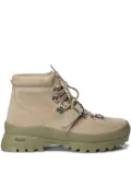 nonnative x Diemme buckle-strap lace-up boots - Neutrals