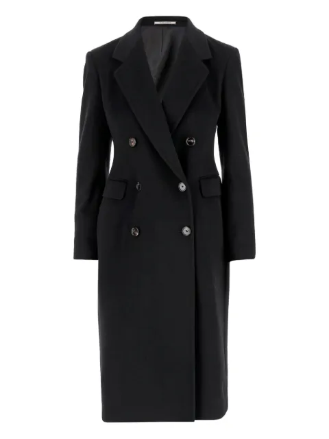 Tagliatore double-breasted cashmere coat