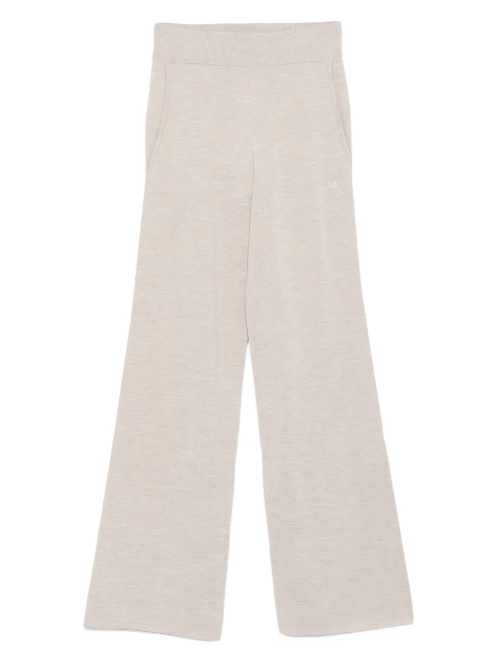 Max Mara Wide-leg Trousers In Neutral