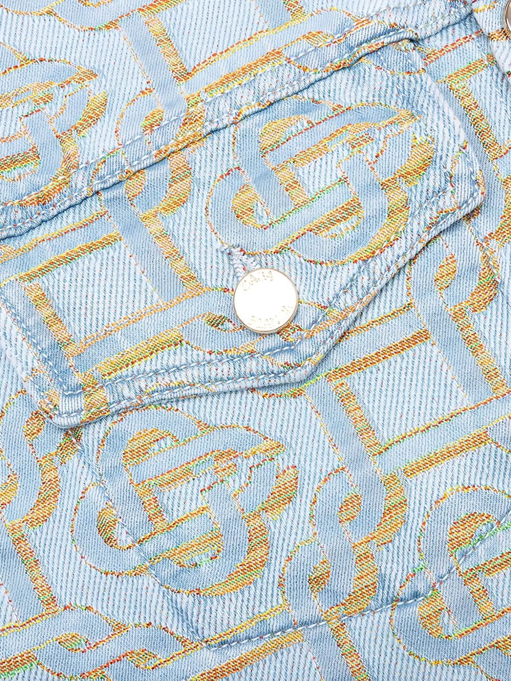 Casablanca Denim jack Blauw