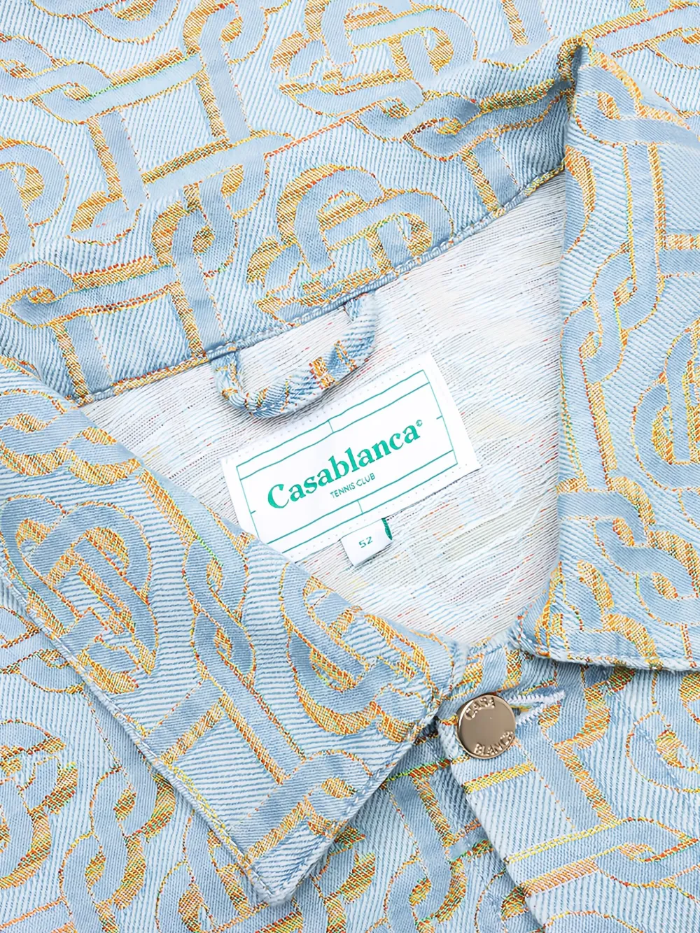Casablanca Denim jack Blauw