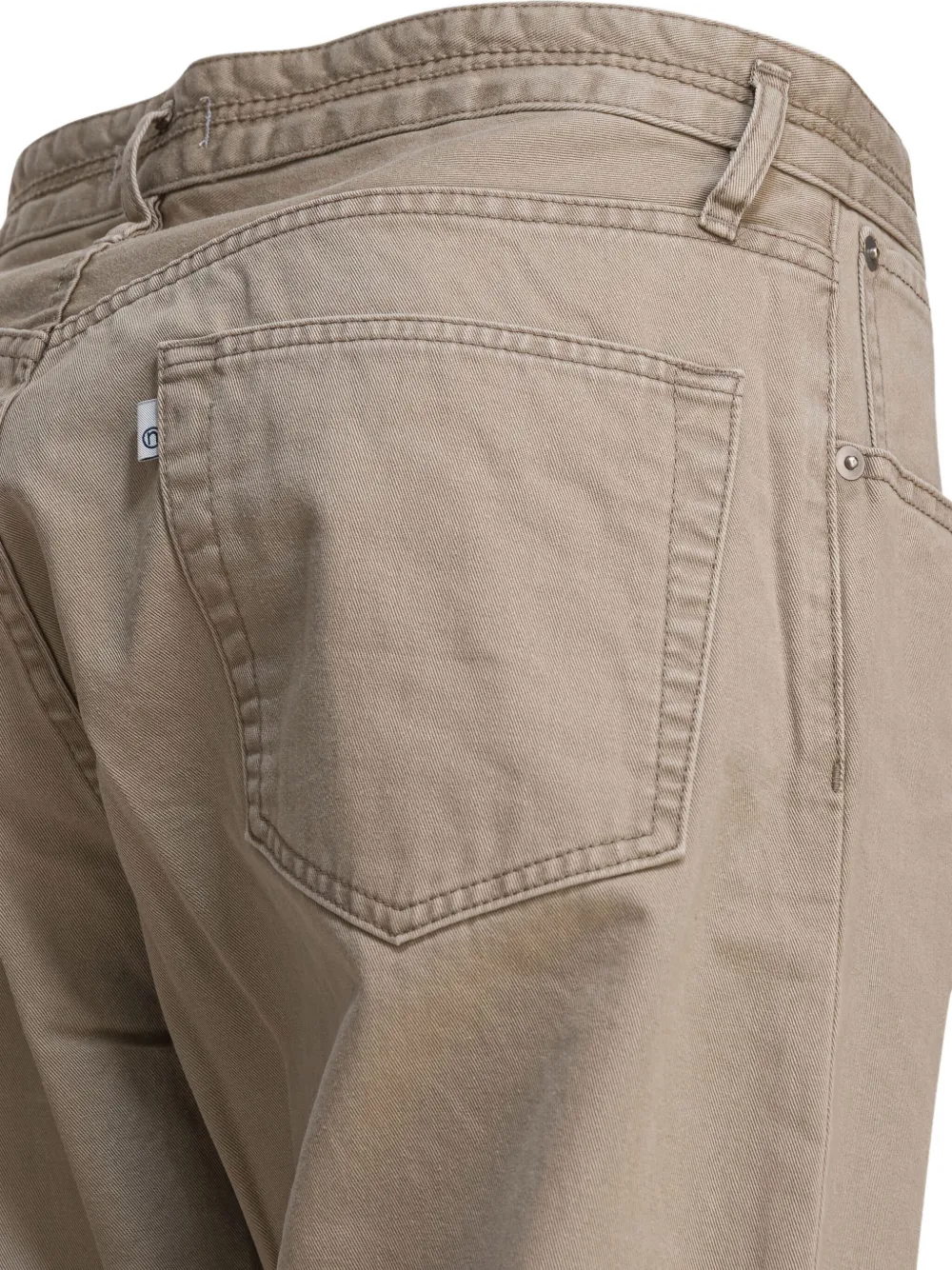 nonnative Katoenen broek met vijf zakken Beige