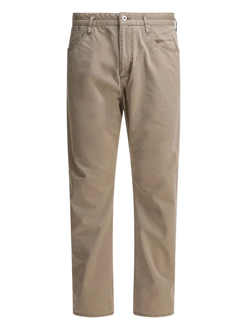 Nonnative Katoenen broek met vijf zakken Beige