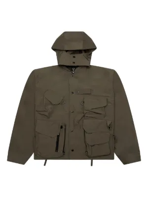 Mastermind Japan logo-print zip-detail Jacket | Green | FARFETCH