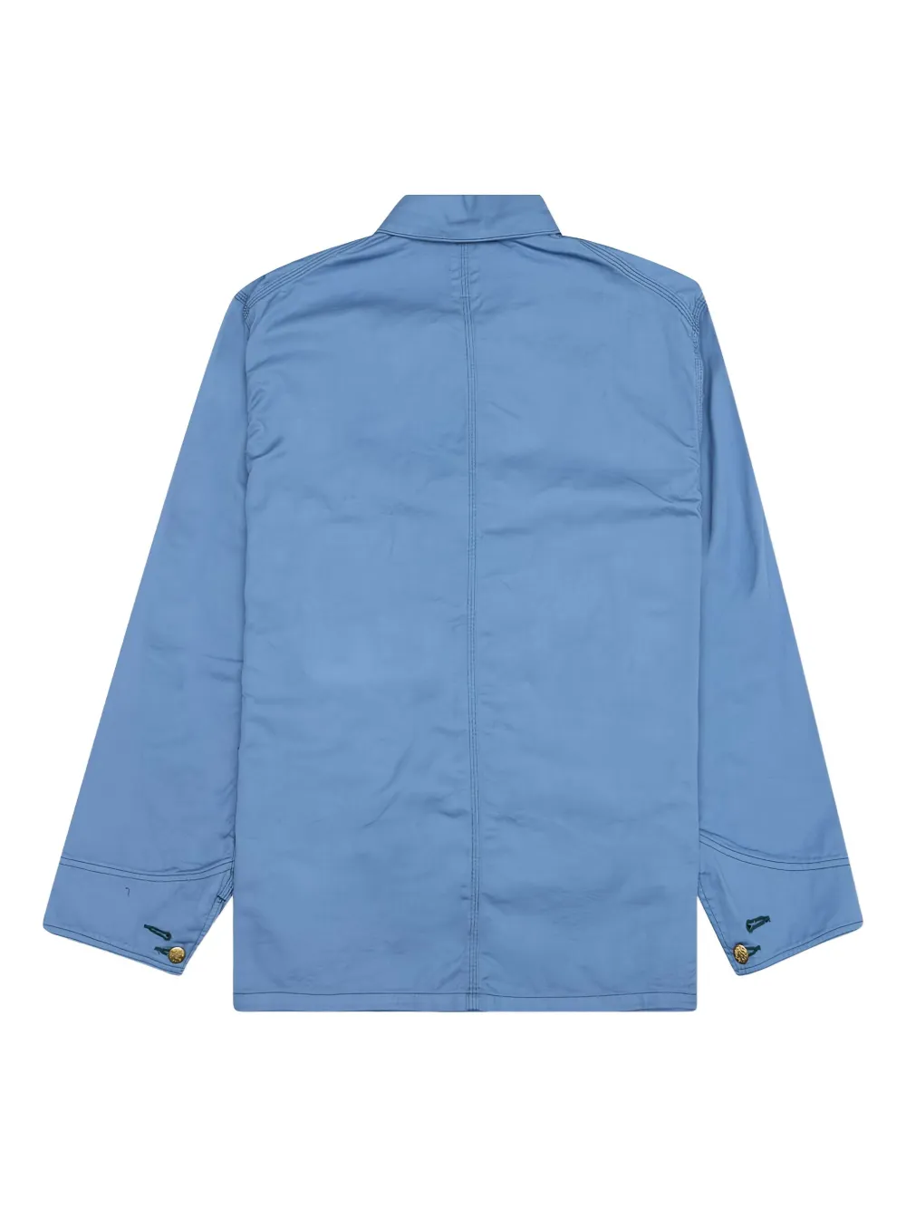 Needles x Smith's twill shirtjack met geborduurde vlinder Blauw