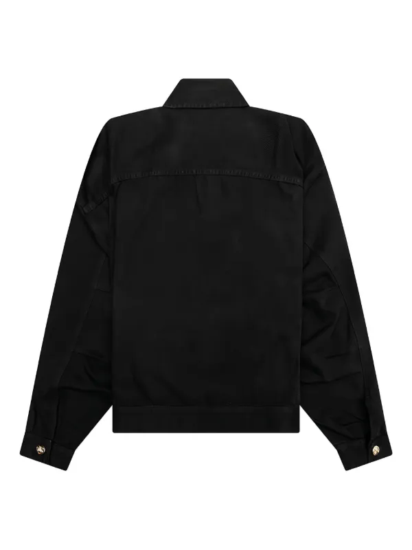 Willy Chavarria デニムジャケット | ブラック | FARFETCH JP