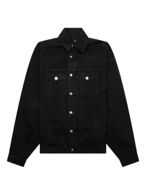 Rick Owens DRKSHDW デニムシャツ | ブラック | FARFETCH JP