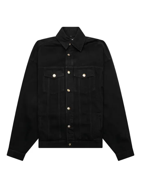 Willy Chavarria buttoned denim jacket