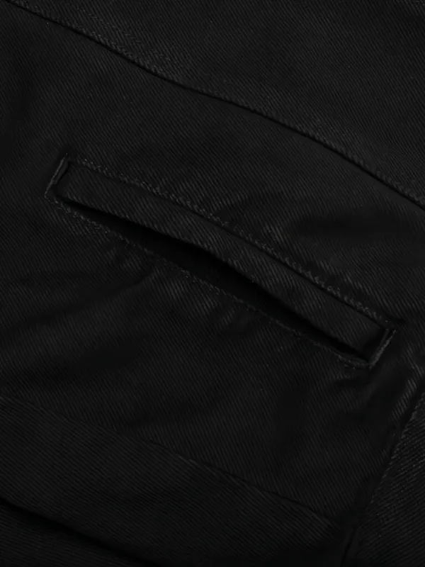 Willy Chavarria デニムジャケット | ブラック | FARFETCH JP