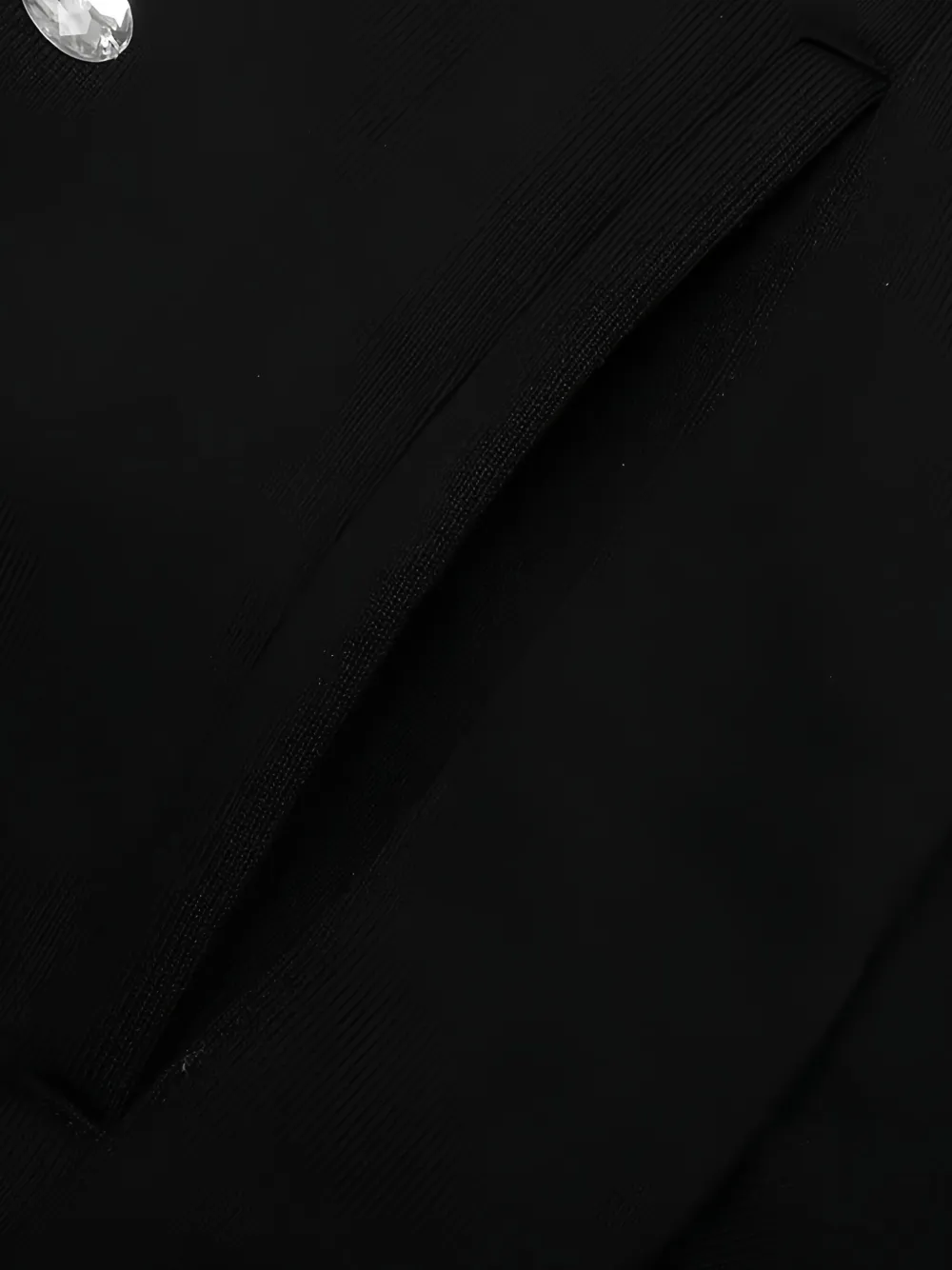 Mastermind World Sweater verfraaid met kristallen doodskop Zwart
