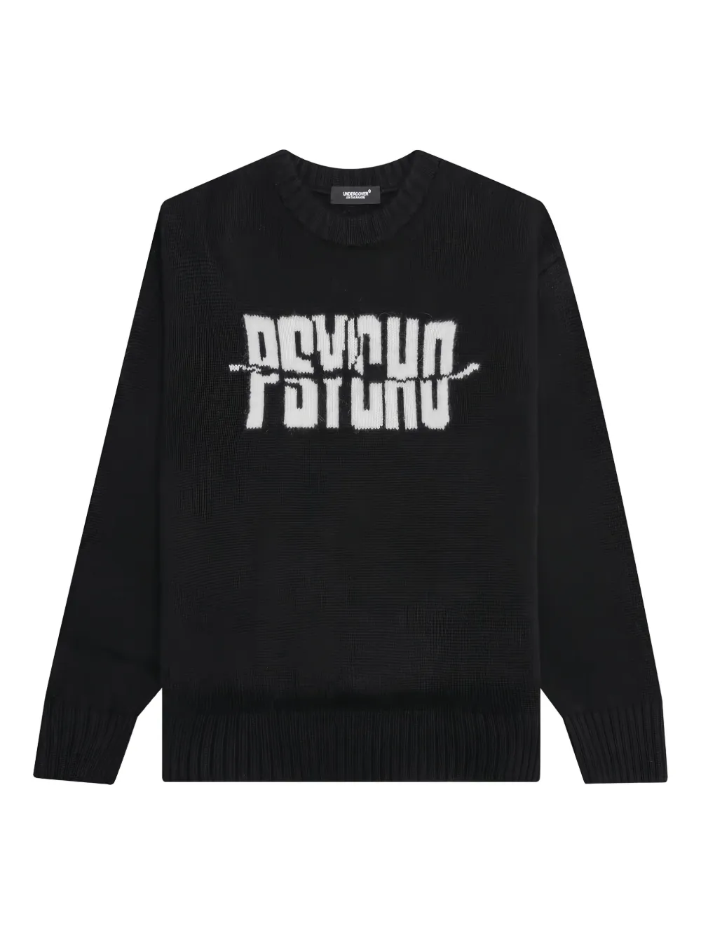 Undercover psycho knitwear sweater - ブラック Undercover psycho knitwear sweater - ブラック