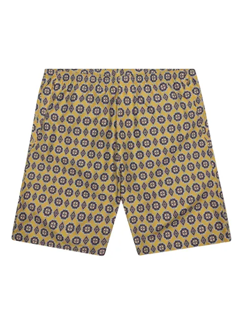 Needles patterned drawstring swim shorts