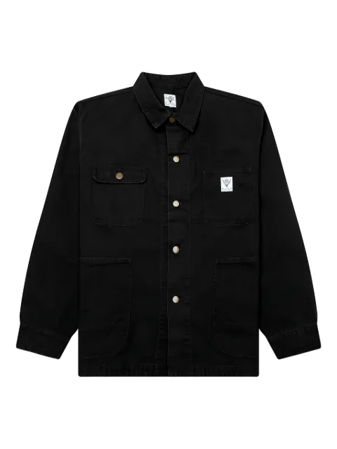 SOUTH2 WEST8 cotton canvas shirt jacket