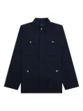 Ksubi Detonate cross-stitch pocket jacket - Blue