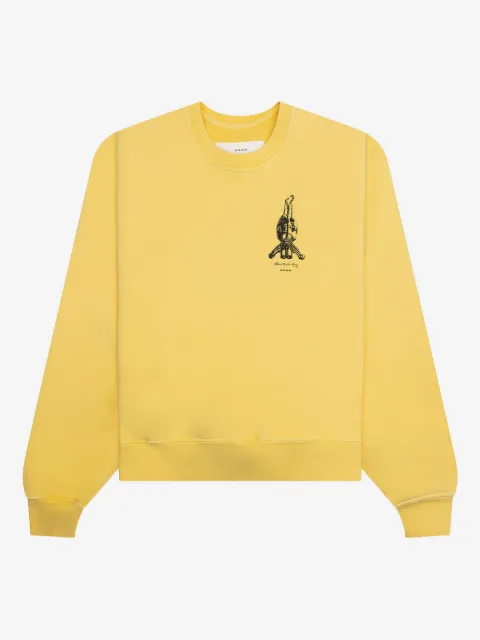 D-R-G-N Bones skull crew-neck sweatshirt