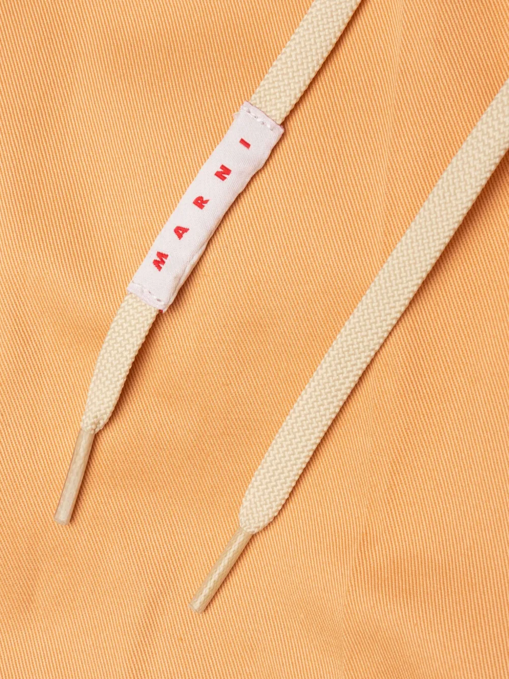  Marni Drawstring-pocket Trousers - Orange 