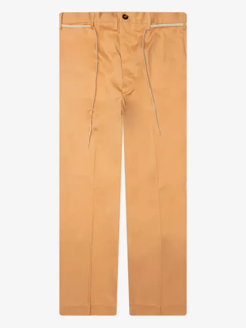 Marni pantalones con bolsillos con cordones