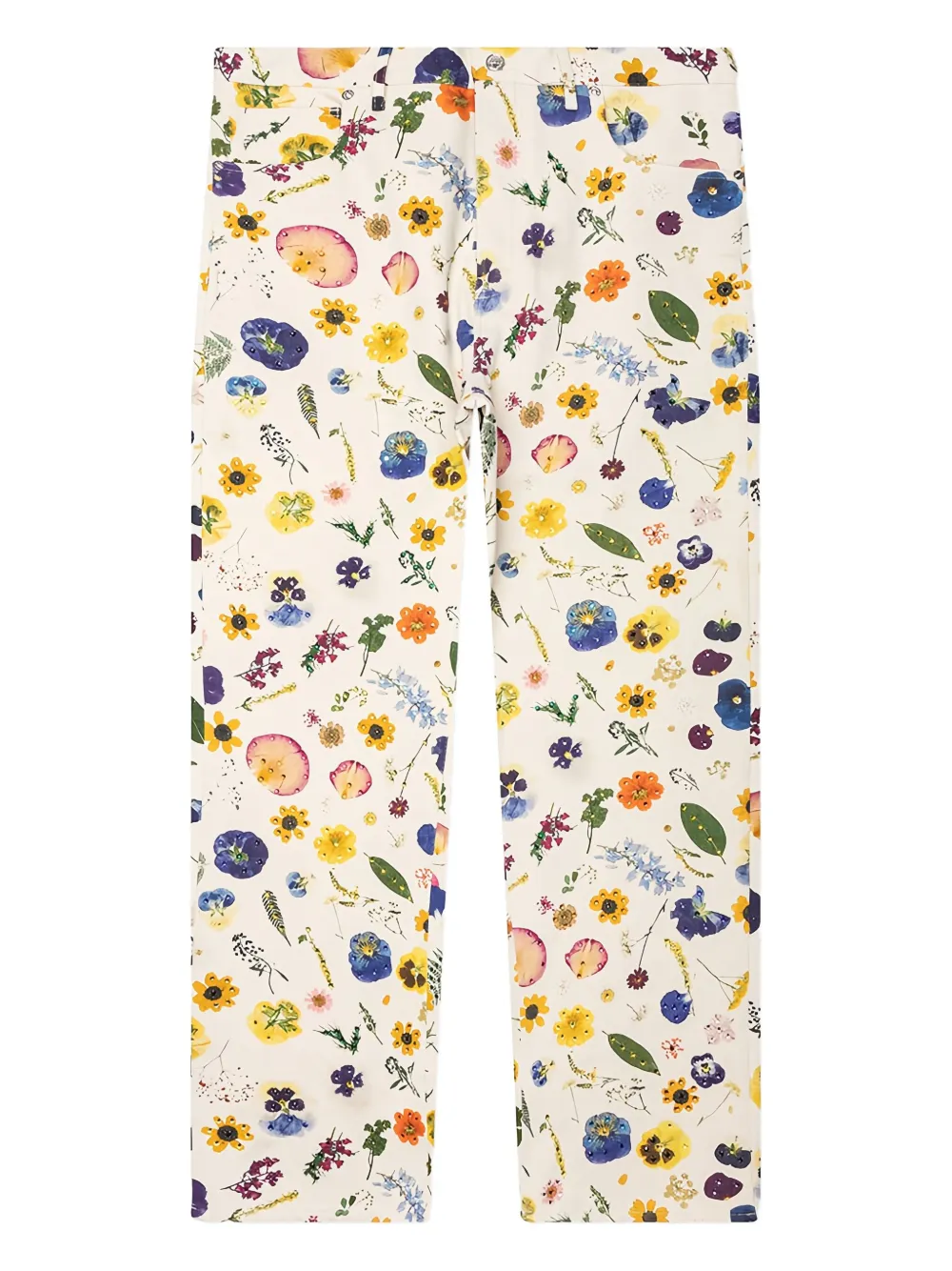 Nahmias Jeans a fiori - Multicolore