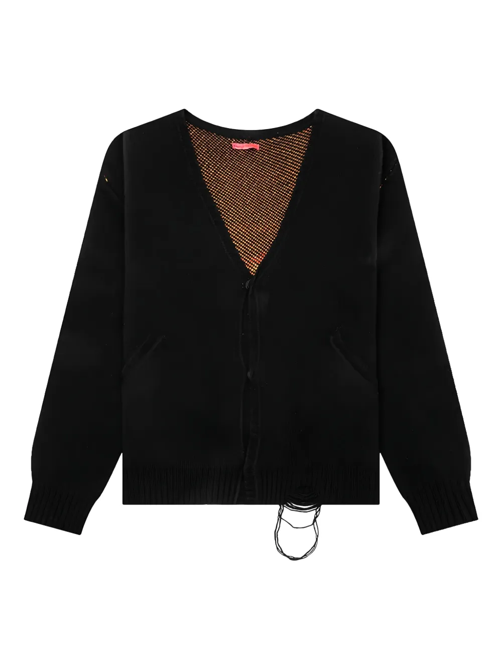 MEMBERS OF THE RAGE back-logo knit cardigan | Cardigans | Image 2