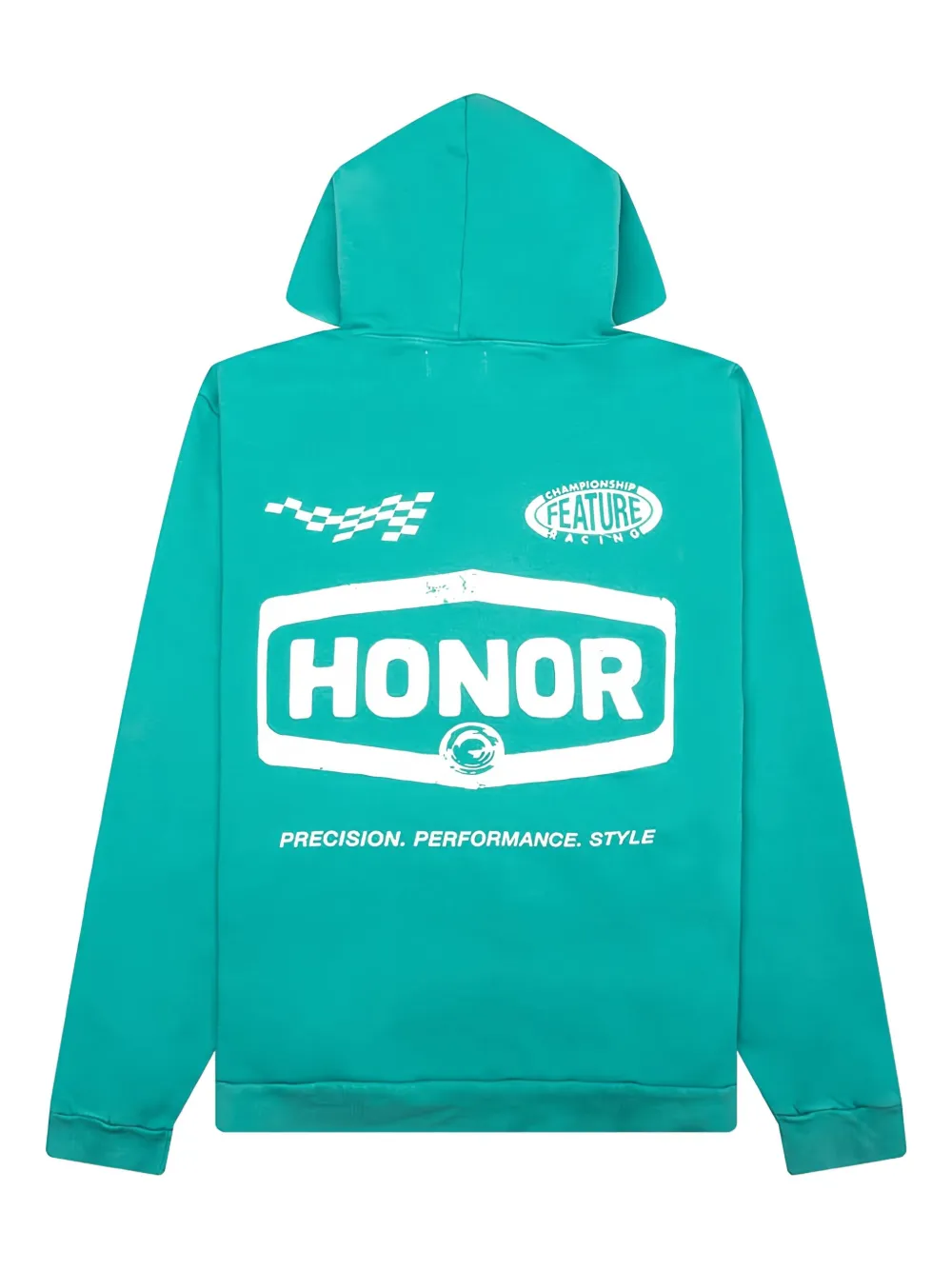 Honor The Gift x Feature Racing Club hoodie Blauw