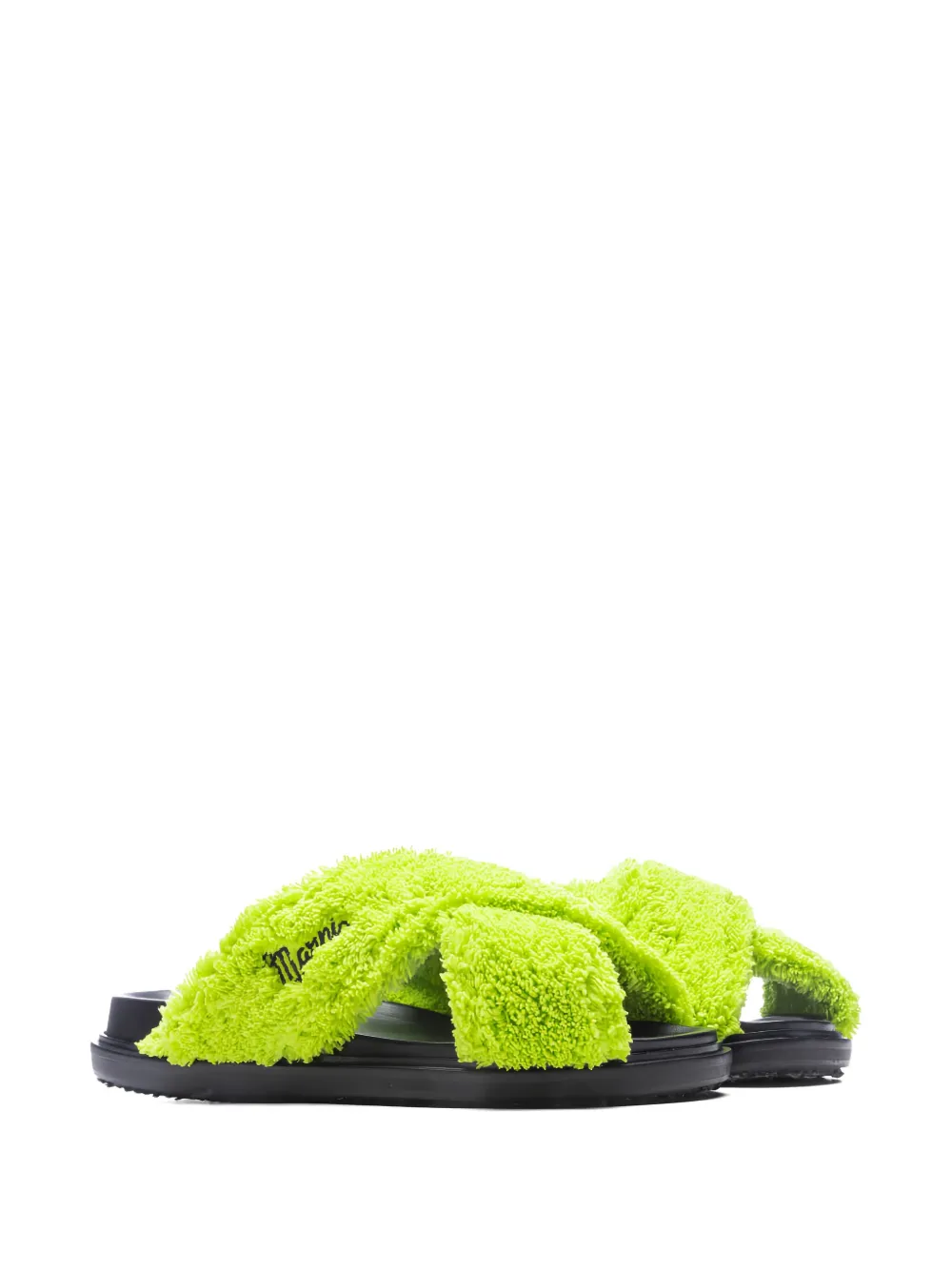 Marni Fussbett sandals Green