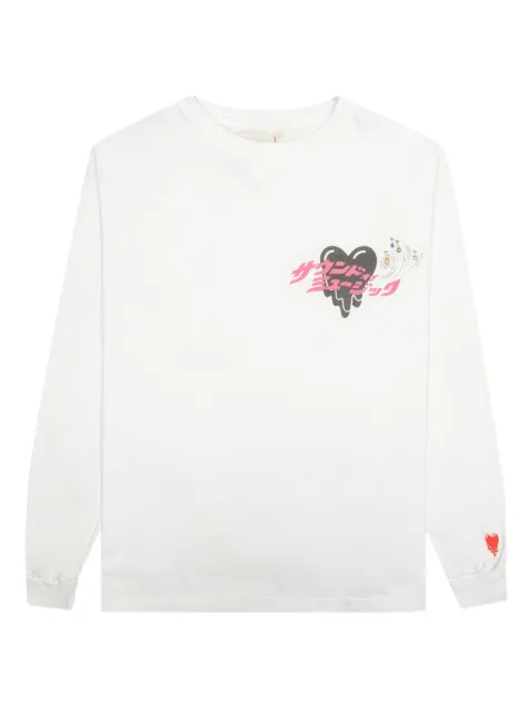 Emotionally Unavailable graphic-print long-sleeve t-shirt