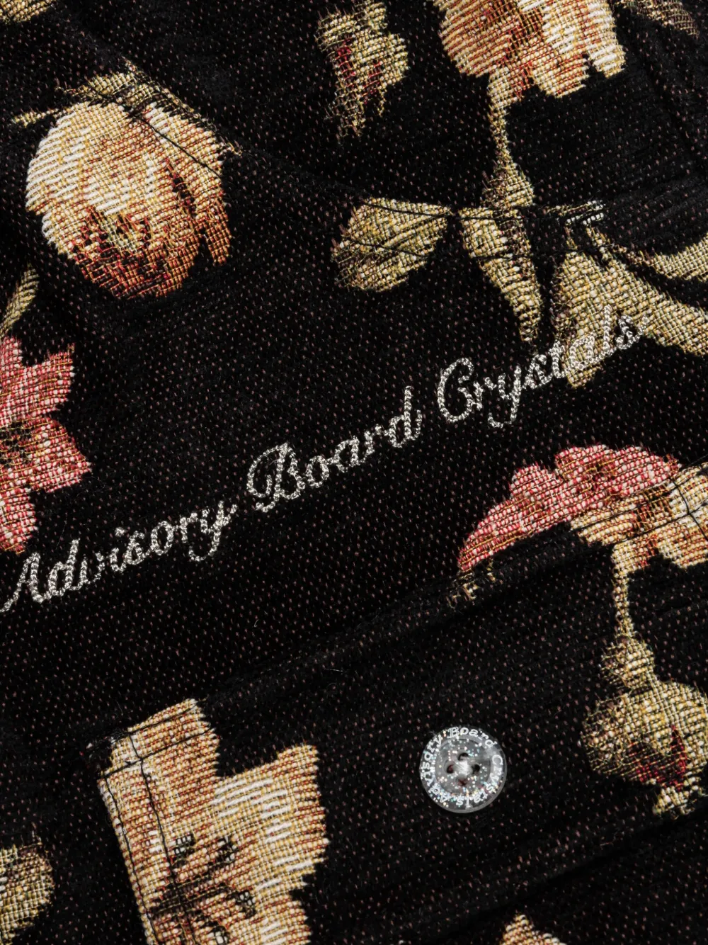 Advisory Board Crystals Waterproof shorts met bloemen jacquard Zwart
