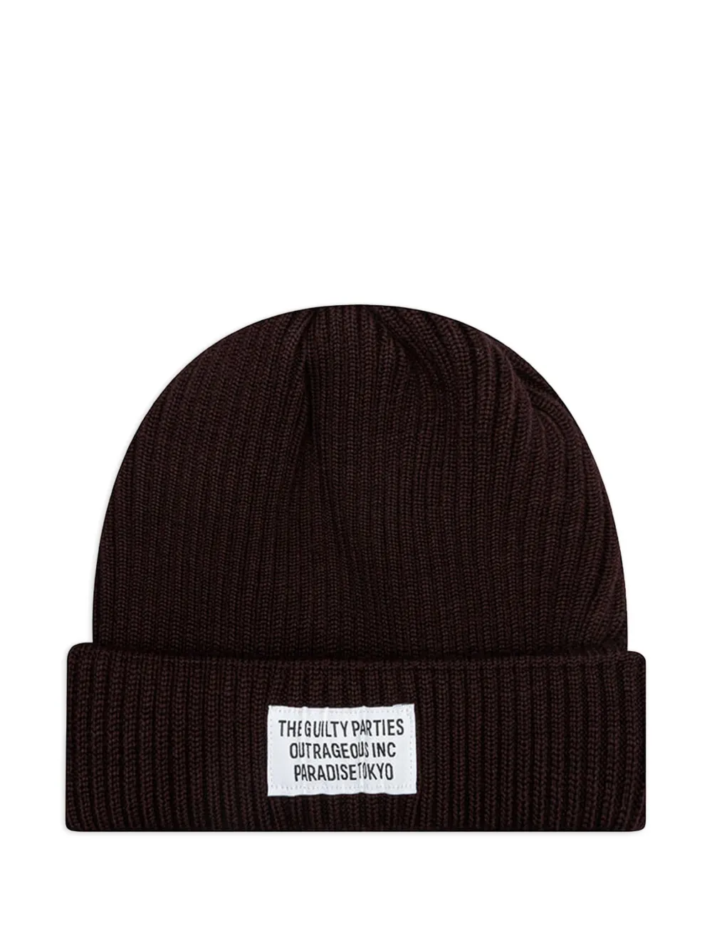 WACKO MARIA wool beanie | Brown | Image 1