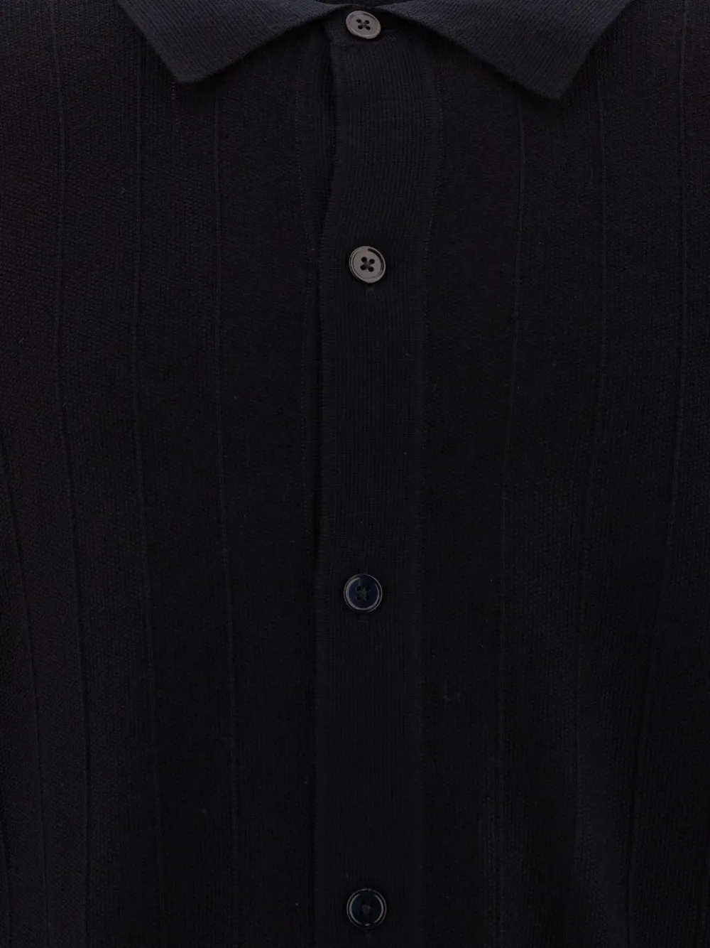 NN07 Vest met polokraag Blauw