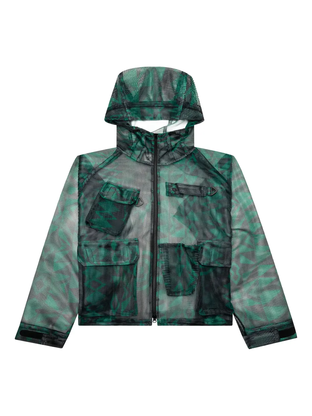 SOUTH2 WEST8 Bush Trek mesh jacket - グリーン SOUTH2 WEST8 Bush Trek mesh jacket - グリーン