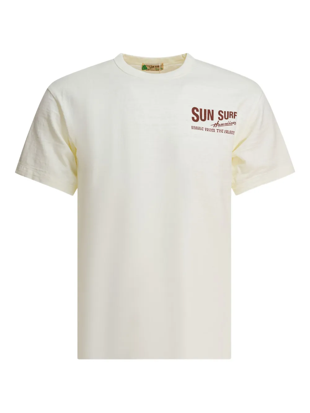 Sun Surf ロゴ Tシャツ - ホワイト Sun Surf ロゴ Tシャツ - ホワイト