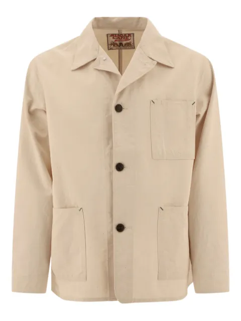 Sugar Cane Jeans patch-pockets shirt jacket