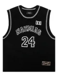 Nahmias knitted number vest - Black