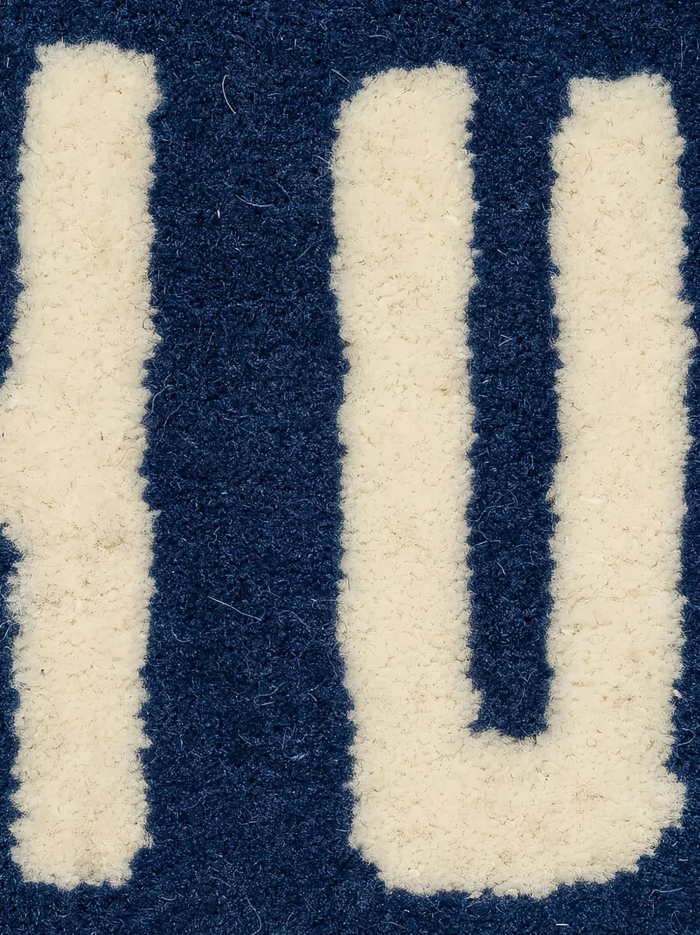 Human Made Heart-shaped Logo Rug (64cm X 58.7cm) In Blue