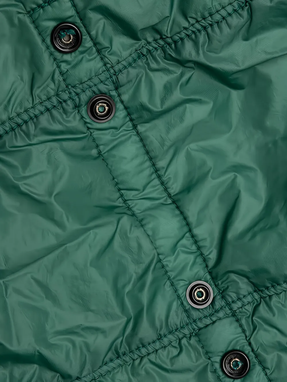 Stone Island Inpakbaar jack met capuchon Groen