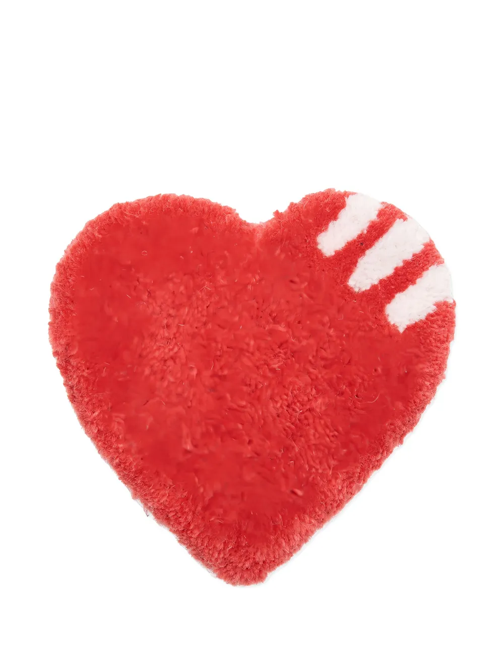 Human Made heart rug coaster (12cm x 12cm) | Tableware | Image 2