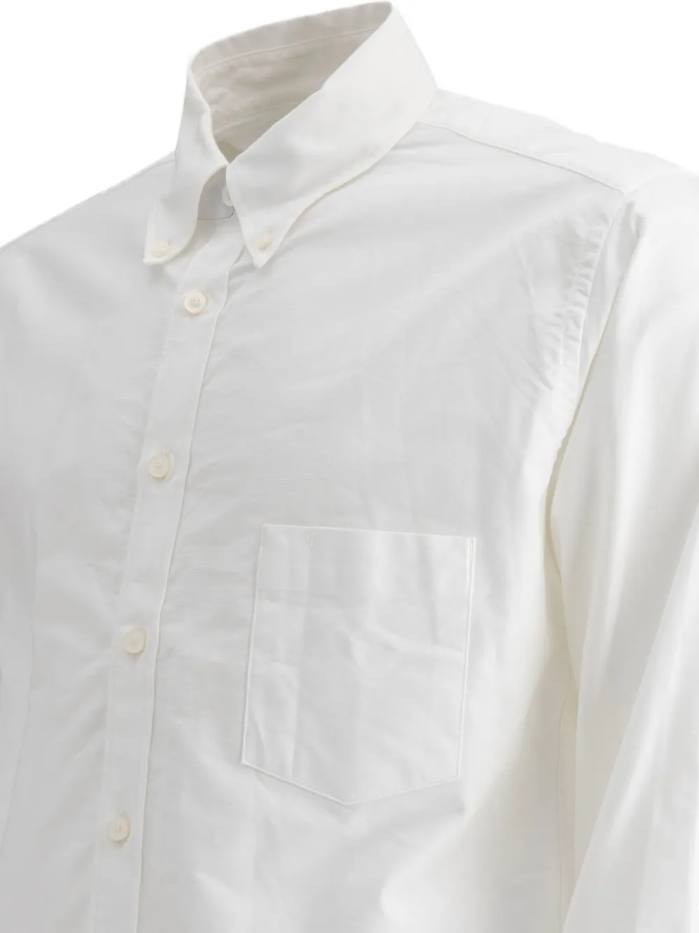 Nonnative Logo-embroidered Buttoned Shirt In White