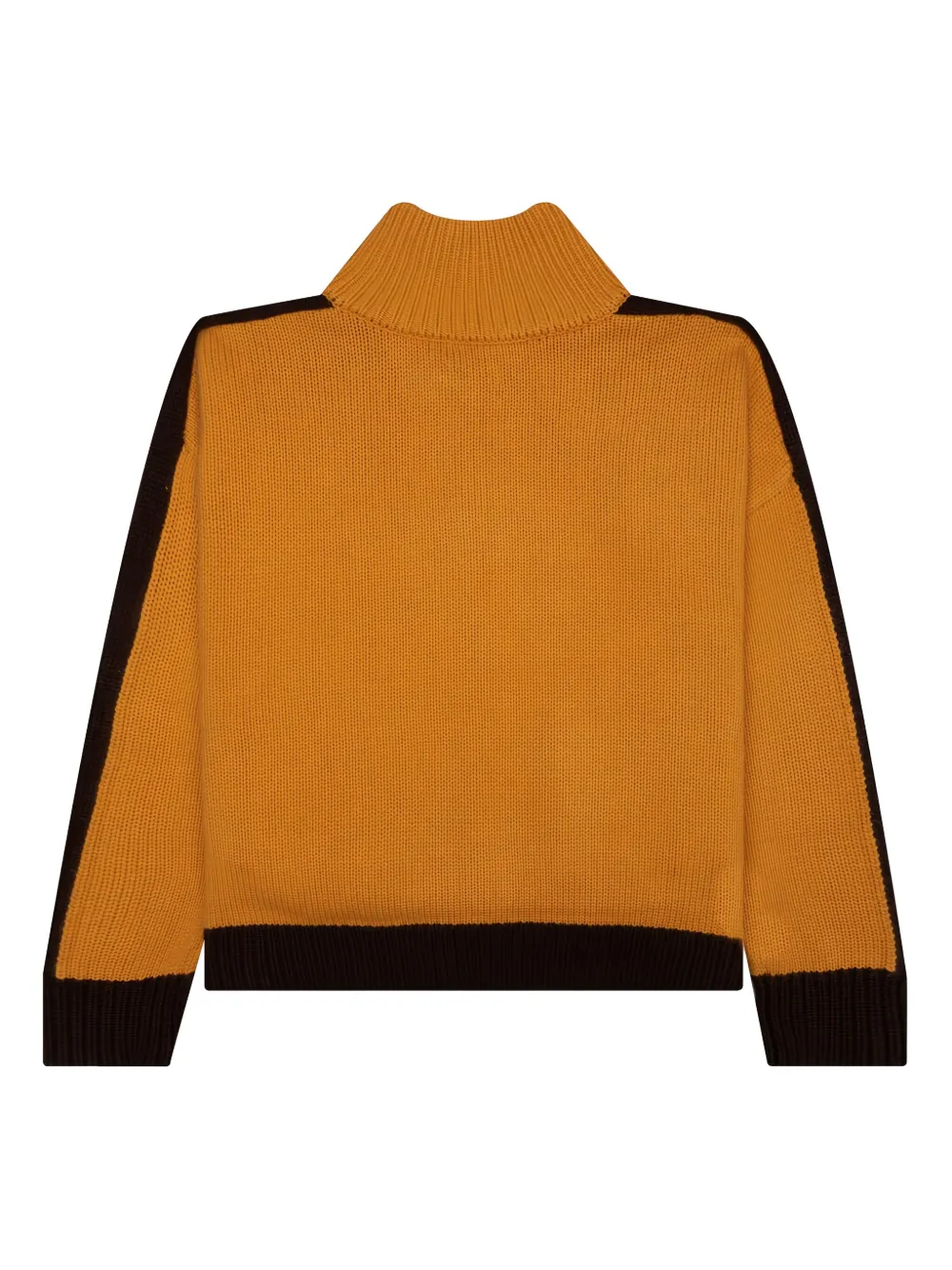 RHUDE Trainingsjack met gebreide vlakken Geel