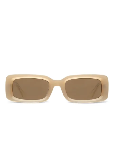 akila x Verve x Soto crystal-embellished rectangle sunglasses