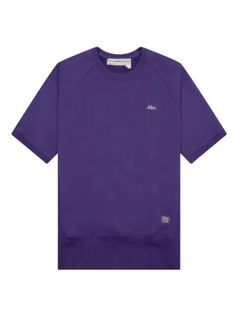 Advisory Board Crystals raglan-sleeve logo-embroidered sweatshirt