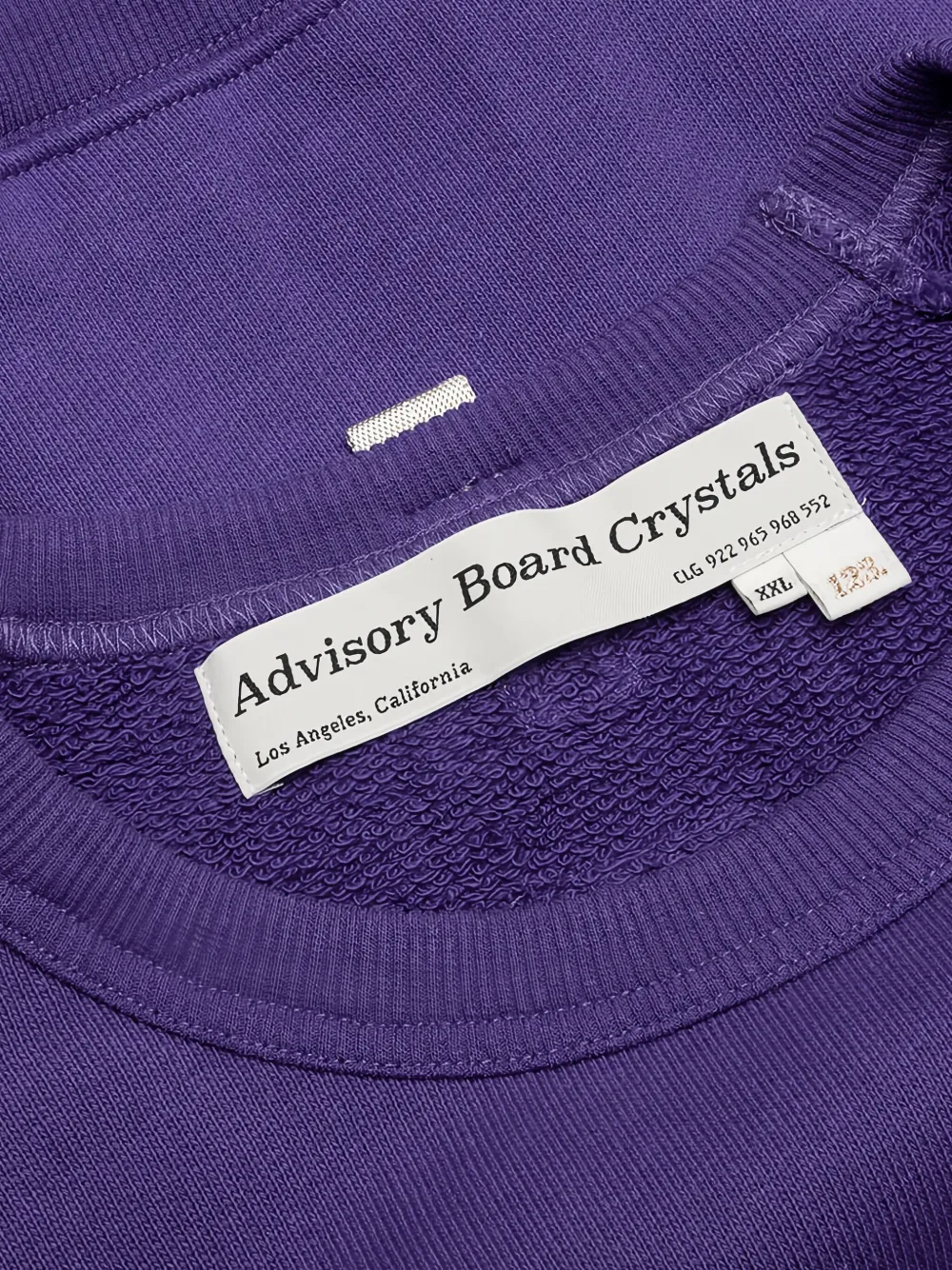 Advisory Board Crystals Sweater met geborduurd logo en raglan mouwen Blue