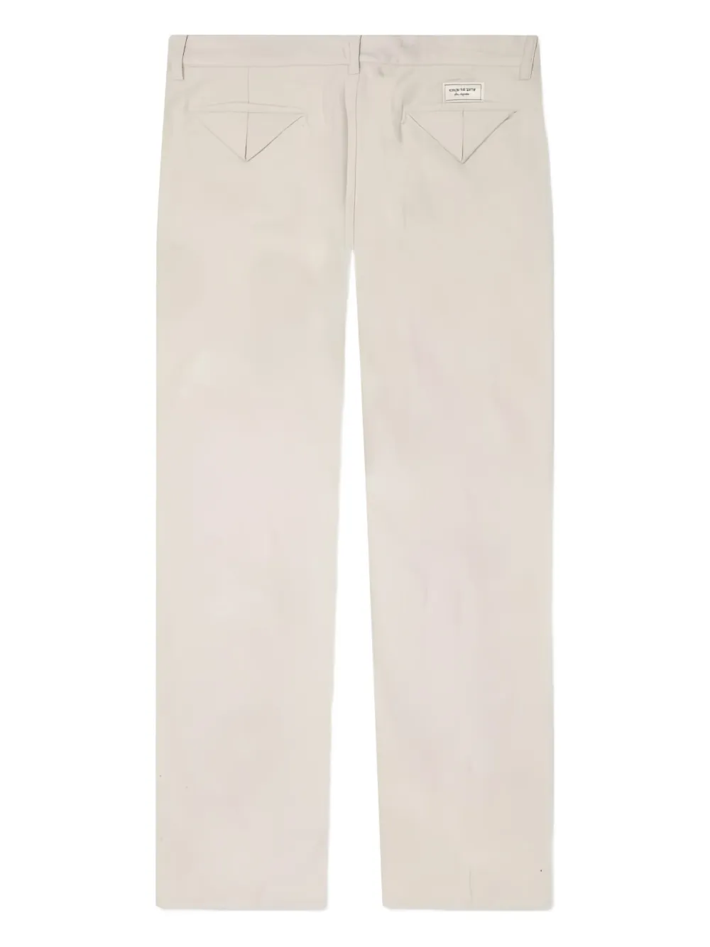 Honor The Gift Broek met geborduurde zak Beige