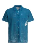 This Is Never That geometric-pattern shirt - Blue