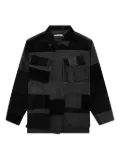 Neighborhood corduroy patchwork jacket - Black