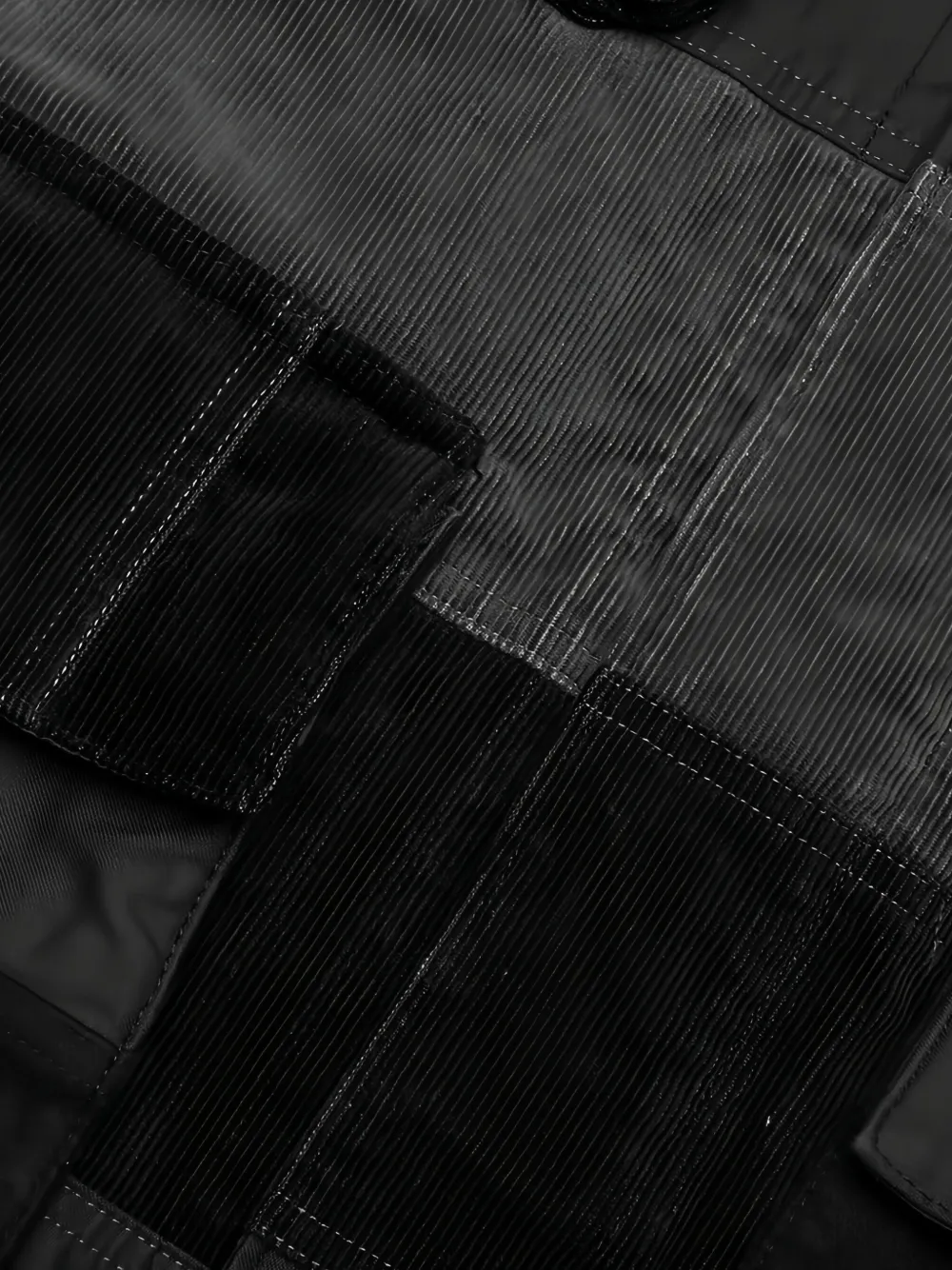 Neighborhood Jack met patchwork Zwart
